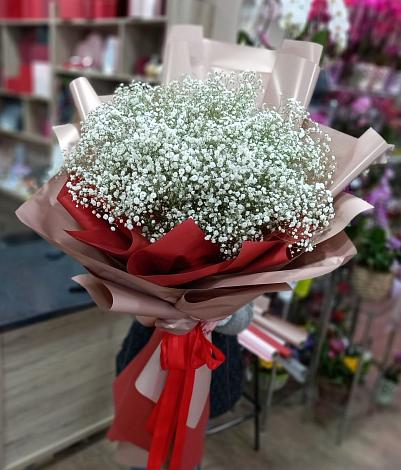 Букет цветов из: Гипсофила в Старой Меловой