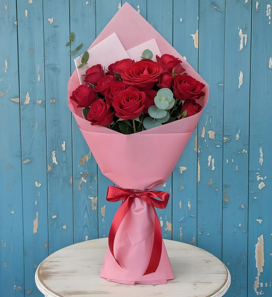 Букет цветов из: Розы в Старой Меловой