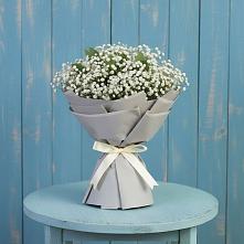 Букет цветов из:  Гипсофила в Старой Меловой