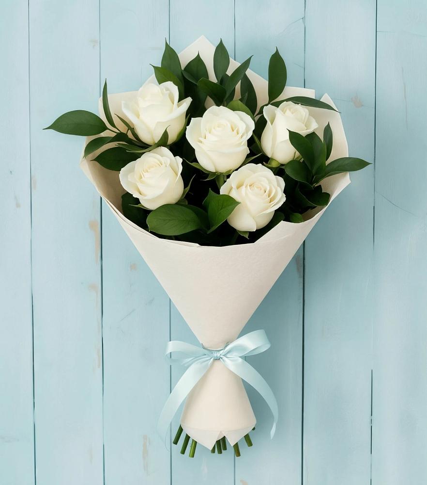 Букет цветов из: Розы в Старой Меловой