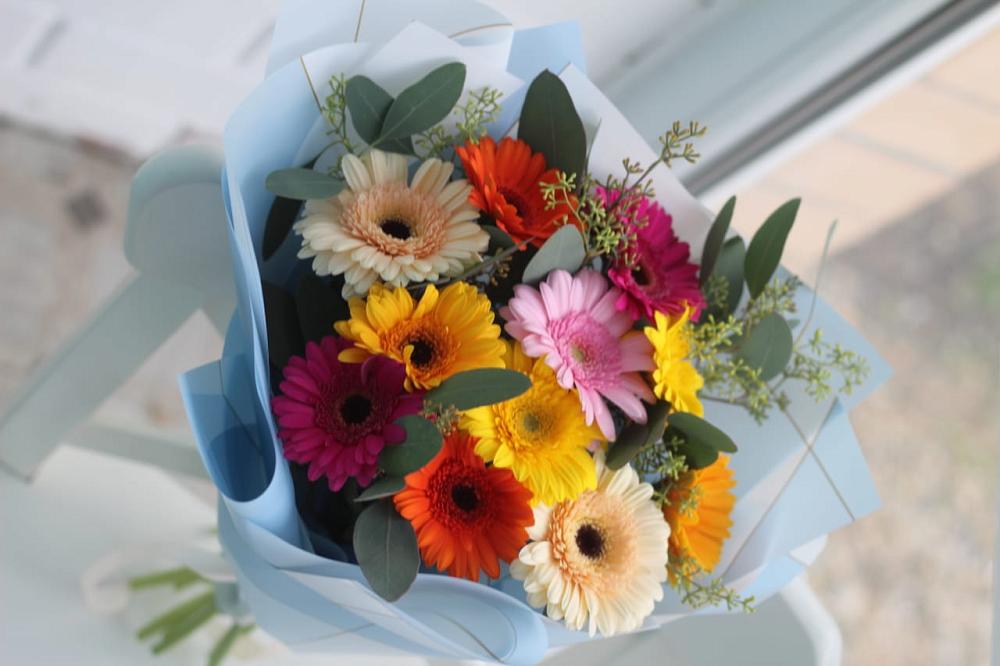 Букет цветов из: Герберы в Старой Меловой