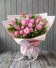 Букет Розовый кустик в Старой Меловой