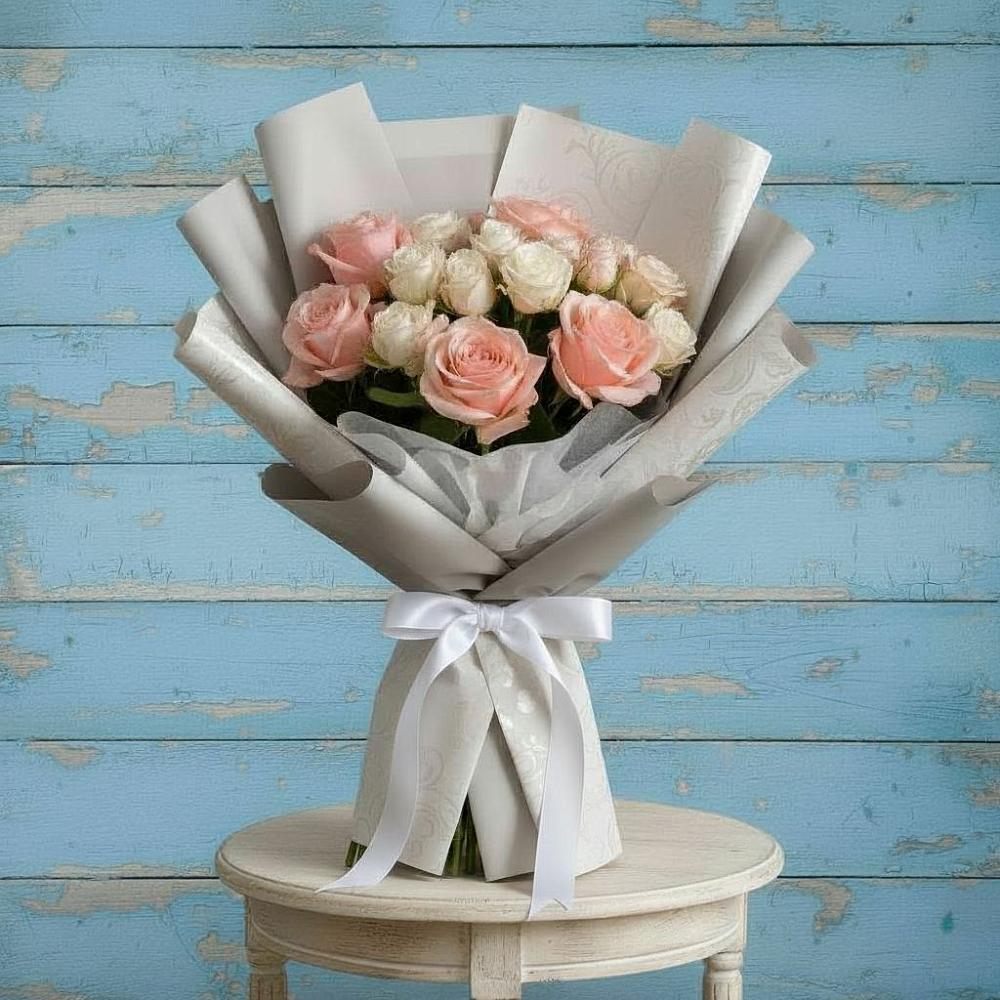 Букет цветов из: Розы в Старой Меловой