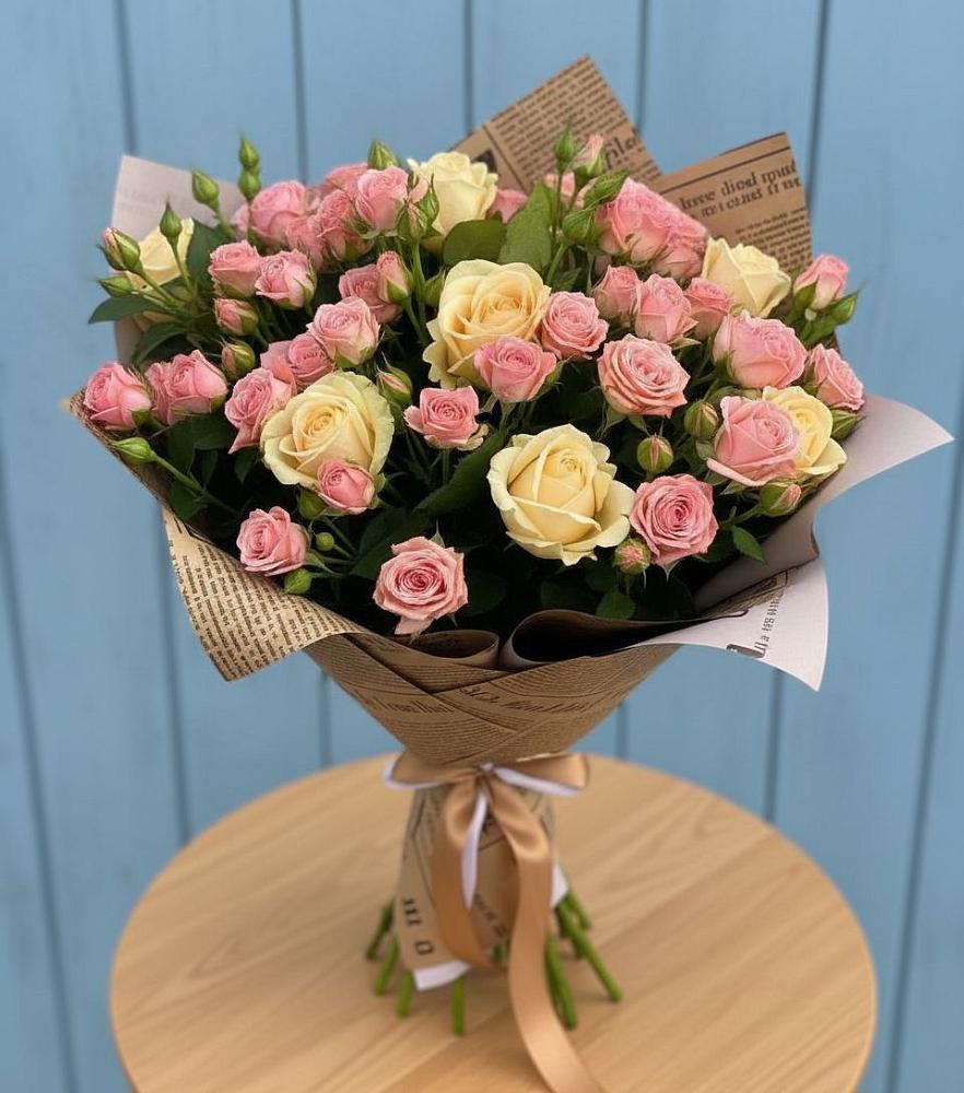 Букет цветов из: Розы в Старой Меловой