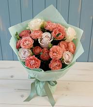 Букет цветов из:  Розы #REPLACE_PRED# Старой Меловой