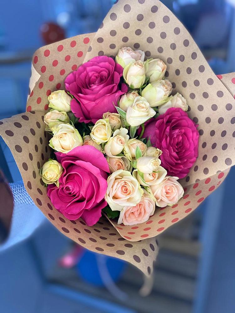 Букет цветов из: Розы в Старой Меловой