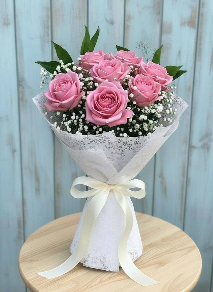 Букет цветов из: Розы в Старой Меловой