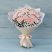 Букет цветов из:  Гвоздики в Старой Меловой
