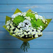 Букет цветов из:  Хризантемы в Старой Меловой