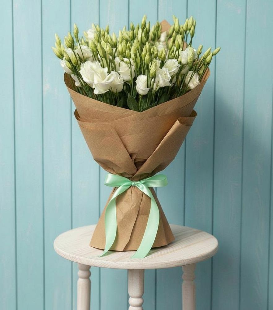 Букет цветов из: Лизиантусы в Старой Меловой