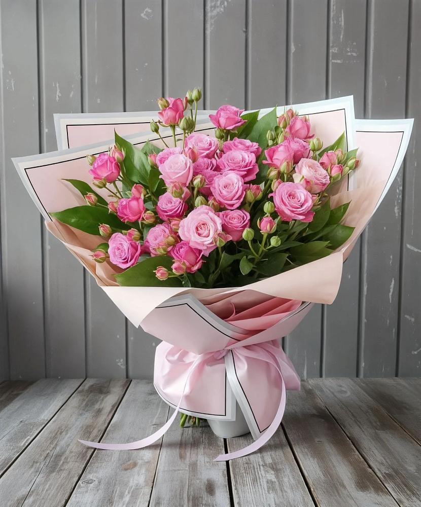 Букет Розовый кустик в Старой Меловой