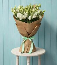 Букет цветов из:  Лизиантусы #REPLACE_PRED# Старой Меловой