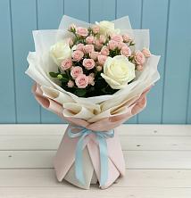 Букет цветов из:  Розы в Старой Меловой