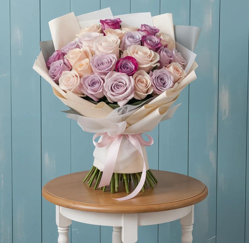 Букет цветов из: Розы в Старой Меловой