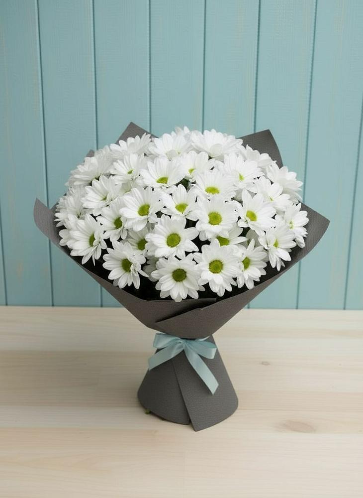 Букет цветов из: Хризантемы в Старой Меловой