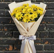 Букет цветов из:  Хризантемы в Старой Меловой