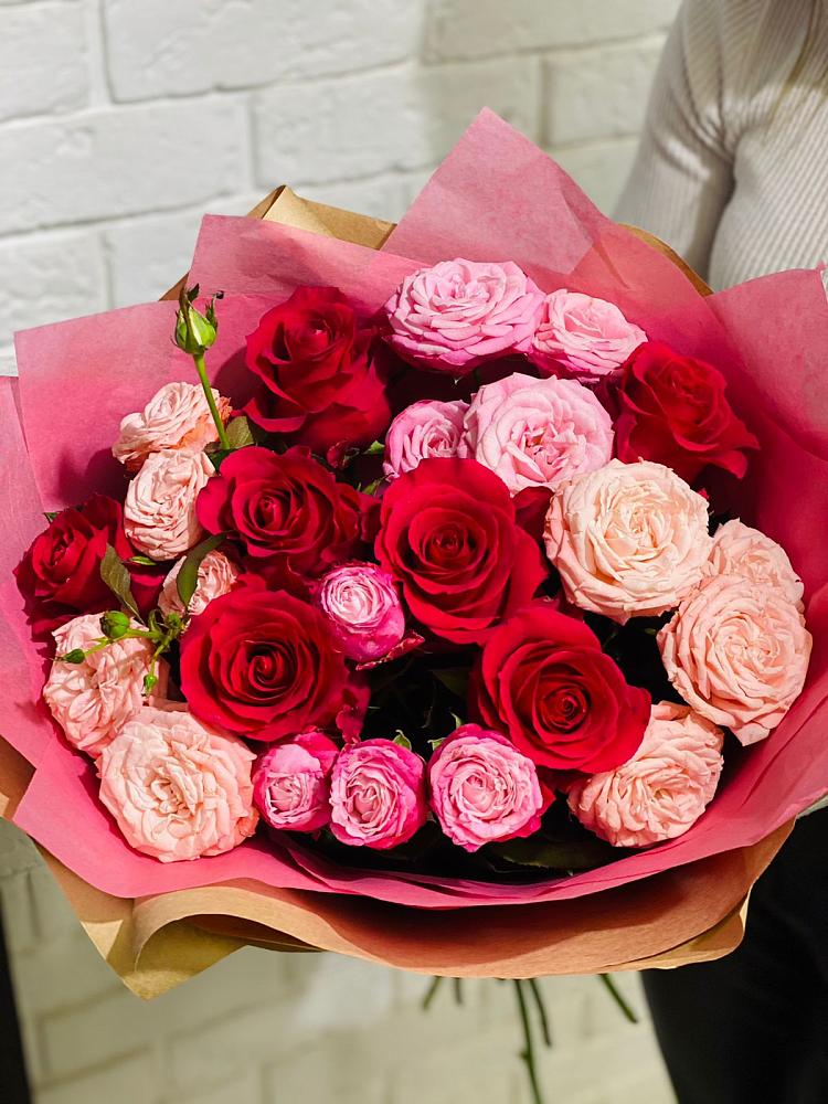 Букет цветов из: Розы в Старой Меловой