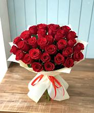 Букет 29 Красных роз в Старой Меловой