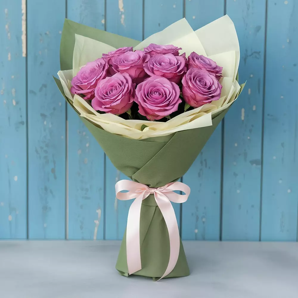 Букет Розы Фёрст Леди в Старой Меловой