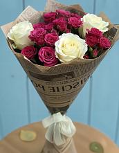 Букет цветов из:  Розы в Старой Меловой