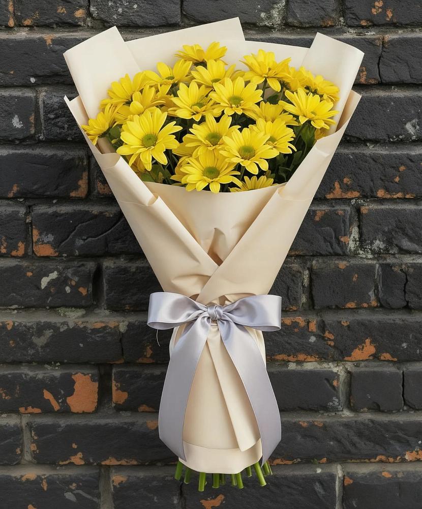 Букет цветов из: Хризантемы в Старой Меловой