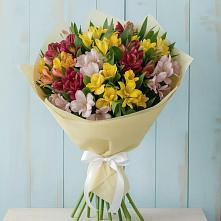 Букет цветов из:  Альстромерии #REPLACE_PRED# Старой Меловой