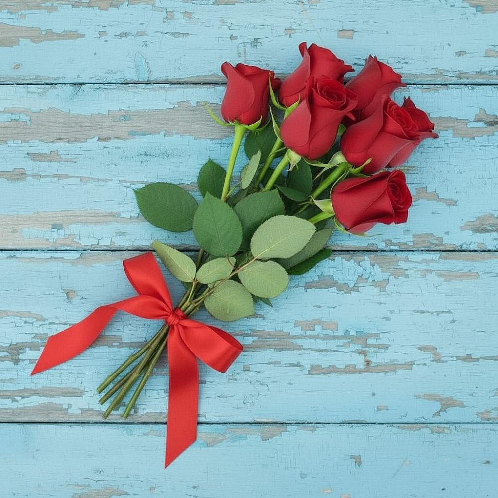 Букет Красные розы в Старой Меловой