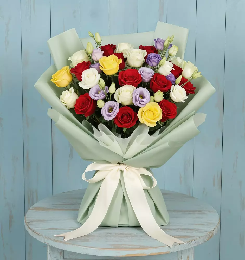 Букет цветов из: Розы в Старой Меловой