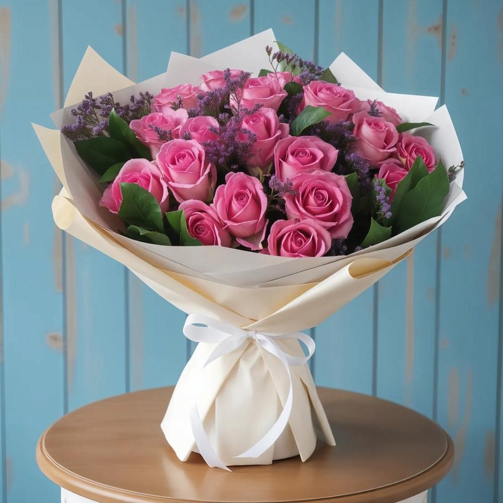 Букет цветов из: Розы в Старой Меловой