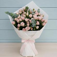 Букет цветов из:  Розы #REPLACE_PRED# Старой Меловой